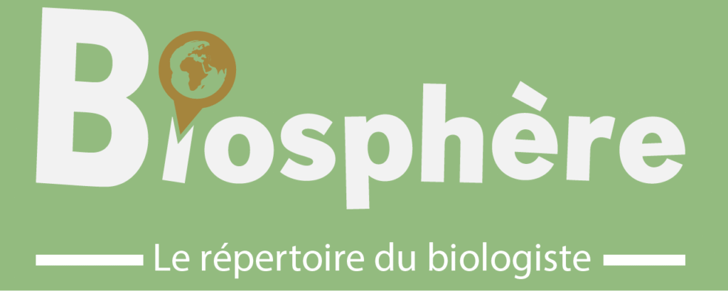 Biosphère : le répertoire du biologiste (logo)